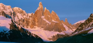 Argentinien Berge mit Schnee