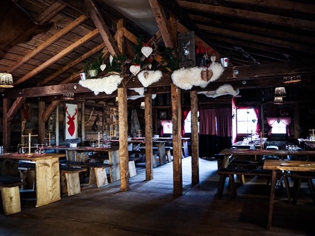 Hütte innen